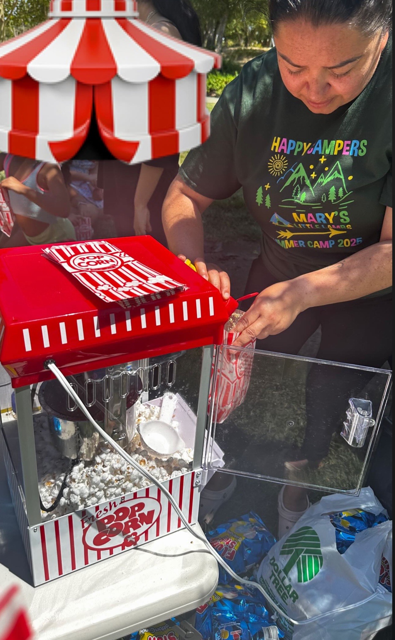 Daily activities at daycare